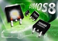 Toshiba’s Latest Generation of Automotive MOSFETs Lower On-Resistance by 22%