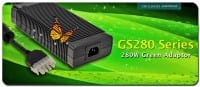 Mean Well Adds 280W “Green” AC-DC Adaptors