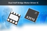 Dual Half-Bridge Motor Driver IC Designed for Unidirectional Drive of Two DC Motors