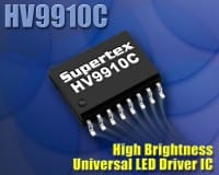 High-Brightness LED Driver Offers Increased Flexibility and Higher Efficiency