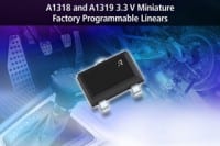 Allegro Adds Automotive-Grade, 3.3V Factory-Programmable Linear Sensor ICs