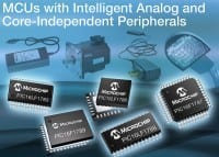 Microchip Expands 8-bit PIC Microcontroller Family with Intelligent Analog Integration