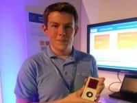 SolarPrint and Intel Demo Energy Harvesting Device