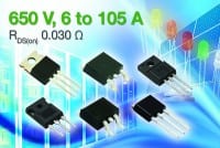 Vishay Expands 650-V N-Ch MOSFETs With 23 New Devices From 6A to 105A