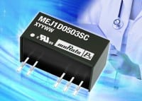 Compact 1-W DC-DC Complies with UL60601-1 for Medical Safety