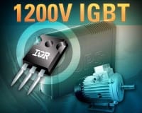 1200V IGBTs Increase Power Density and Efficiency for Motor Drive and UPS Applications