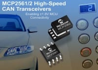 Microchip’s New High-Speed CAN Transceivers Are Low Power and Highly Robust