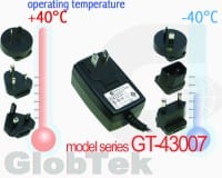 AC Adapter Operating Temperature Specifications Upgraded to -40&deg; to +40&deg; C