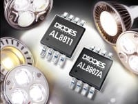 DC-DC Converter IC Saves Space in LED Lighting Applications