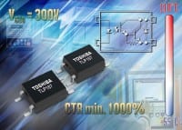 Optocoupler Provides High Breakdown Voltage and Current Amplification up to 110 C