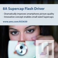8A Flash Driver from ams Improves Picture Quality of Smartphone Cameras
