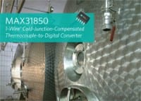 Maxim’s 1-Wire Thermocouple-to-Digital Converters Simplify Multisensor Designs