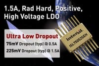 Intersil’s Rad-Hard ULDO Regulator Targeted for Aerospace Power Designs
