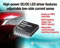 High-Power LED Driver for Automotive and General-Purpose Area Lighting