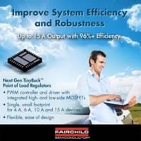 TinyBuck POLs Deliver up to 15A with 96 Percent Full-Load Efficiency