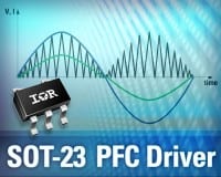 Smallest PFC Boost IC in a 5-pin SOT-23 Package Claimed by IR