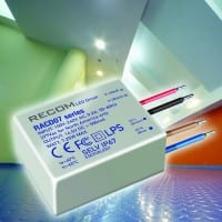 Recom Lighting Introduces Compact 7W LED Driver
