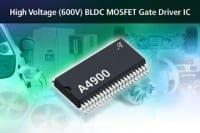600V BLDC MOSFET Gate Drive IC for Hybrid, Electric Vehicle and 48V Applications