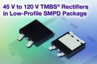 Vishay Releases New TMBS Rectifiers in Low-Profile SMPD Package