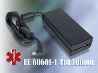 85W Class II Medical-Grade Power Supplies Available