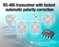 TI Intros RS-485 Transceiver Targeted for E-Metering and Industrial Applications