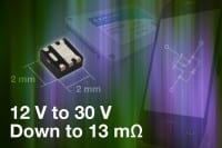 Gen III P-Channel FETs Claim Industry-Low On-Resistance in PowerPAK SC-70