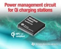 Second-generation Qi Power Controller needs One-Third Fewer Components
