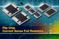 Current-Sense Resistors offer TCR to &plusmn;10 ppm/&deg;C, &plusmn;0.05% Stability, and Resistance to 0.001 &Omega;