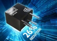 Murata Shrinks 1W DC-DC Converter Size by 26 Percent