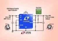 60V Fault-Protected, 50mA Step-Down Charge Pump Provides Linear Regulator Alternative