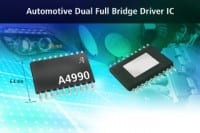 Allegro Micro Introduces Automotive/Industrial Dual Full-Bridge Driver IC