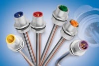 Binder M12 Panel-Mount Connectors with Color Coded Contact Inserts