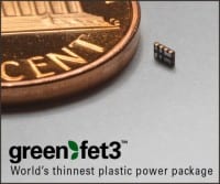 Silego Intros Integrated Load Switches and Thinnest Plastic Package