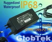 IP68 Waterproof Switching Power Supply AC Adapter