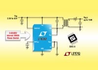 Isolated Monolithic Flyback Regulator Delivers up to 15W
