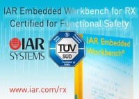 Renesas and IAR Systems Announce IEC61508 Safety Compliant Development Tool