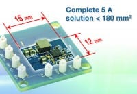 5A Synchronous Buck offers Frequencies up to 4 MHz and Efficiency to 95%