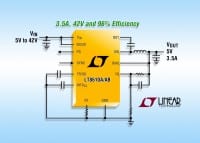 3.5A Step-Down DC-DC Converter Needs Only 2.5&micro;A of Quiescent Current