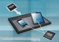 Toshiba Launches 5-Watt Chipset for Fast Wireless Charging