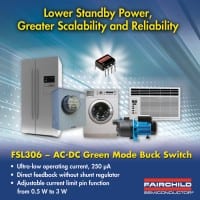 650V Green Mode Buck Switches Offer High Power Efficiency with System Scalability