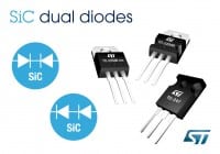 650V SiC Diodes from STMicro Offered in Unique Dual Configurations