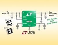 45V 500mA LDO Offers Low-Noise, Programmable Current Limit and Power Good