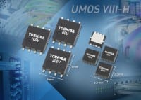 Toshiba Extends Ultra-Efficient, High-Speed SMD MOSFET Family to 250V
