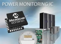 Power Monitoring IC includes Signal Acquisition and Power Calculations