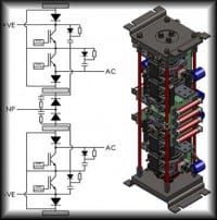 Multi-MegaWatt 3-Level Press-Pack IGBT Inverter Stacks