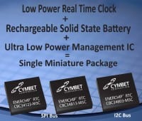 Real Time Clock, Rechargeable Solid State Battery and PMIC in One Package
