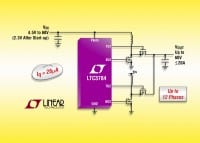 60V Synchronous Boost Controller Delivers High Currents with 97% Efficiency