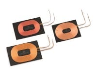 Thin and Self-Adhesive Wireless Power Charging Coils