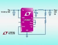 76V, 1A Buck Converter with 12&micro;A Quiescent Current