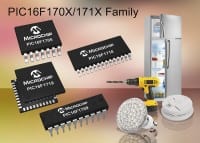 8-bit PIC MCUs include Intelligent Analog and Core-Independent Peripherals